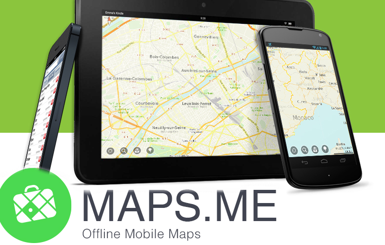 Maps,.me
apps para peatones